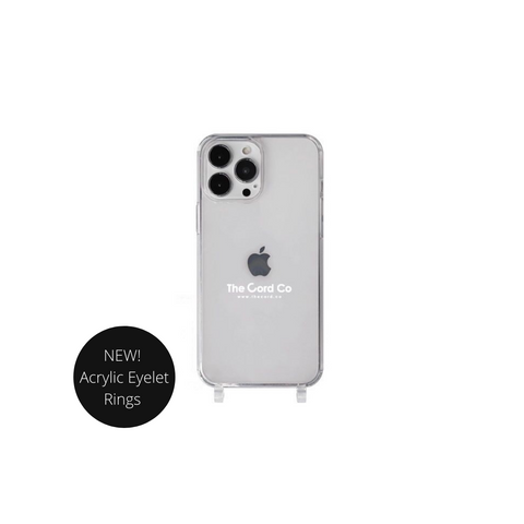 Transparent Acrylic Eyelet Phone Cover (Case Only)
