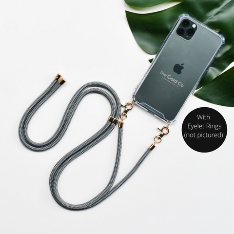 Cordlove Clip Set (Acrylic Eyelet): Solar Grey