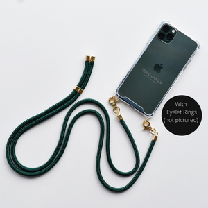 Cordlove Clip Set (Acrylic Eyelet): Emerald Green