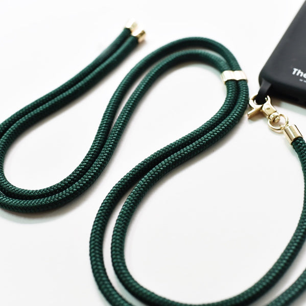 Cordlove Clip Set (Silicon Black): Emerald Green