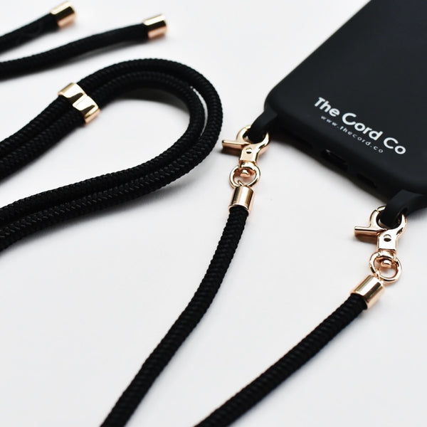 Cordlove Clip Set (Silicon Black): Mystic Black