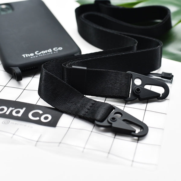 Cordyard Nylon Clip Set - Silicon Black