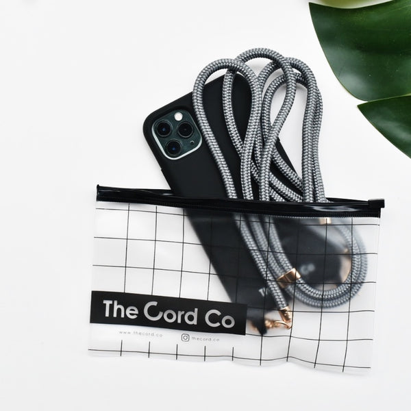 Cordlove Clip Set (Silicon Black): Solar Grey