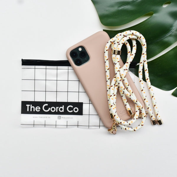 Cordlove Clip Set (Silicon Blush): Taza Terrazzo