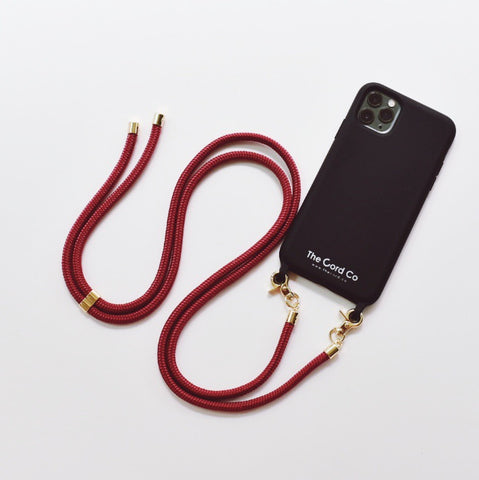 Chianti Red Cordlove Clip Set Silicon 